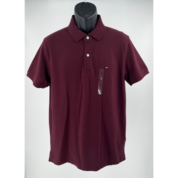 NewNew Tommy Hilfiger Men’s Slim Fit Polo Size Large - Picture 7 of 9